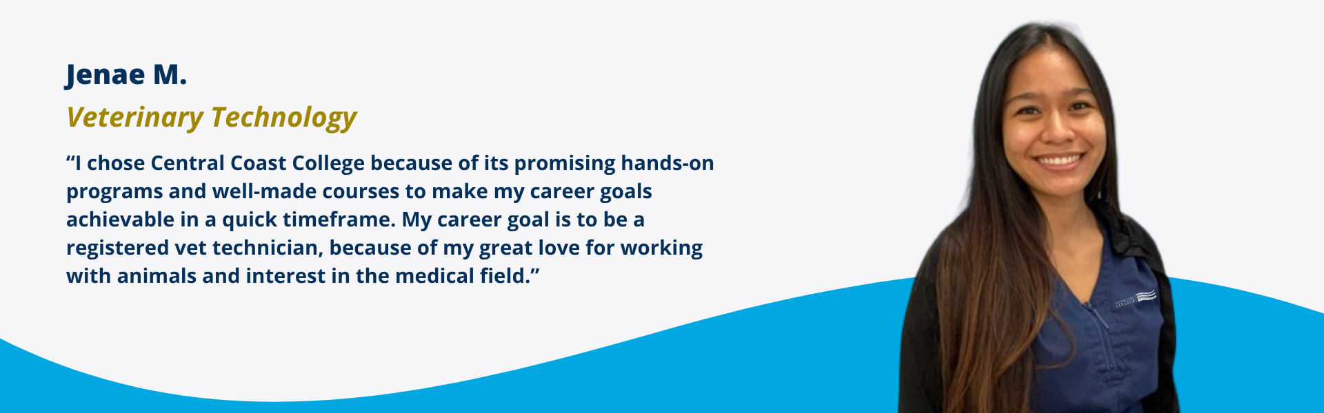 vet tech-2 student testimonial